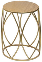 Clayre & Eef Suport flori metal auriu 35x47 cm (6Y4860CDECO)