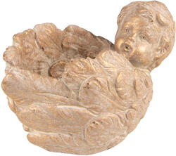 Clayre & Eef Ghiveci flori ceramica maro Inger 16x13x12 cm (6TE0434deco)