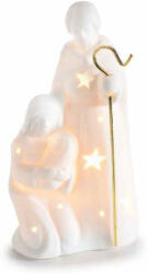 Decorer Figurina Nasterea Domnului portelan albauriu 8.5x6x15.5 cm (A72.11.85deco)