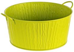 Bizzotto Ghiveci pentru flori metal verde Ø 26 cm x 12 h (BI0502810B)