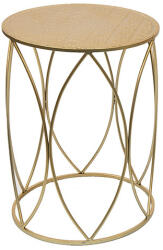 Clayre & Eef Suport flori metal auriu 41x55 cm (6Y4860ADECO)