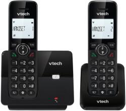 VTech Telefon fix wireless VTech CS2001, ecran iluminat, functie blocare apeluri, negru (CS2001)
