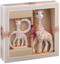 Sophie la girafe Set cadou jucarie Sophie la Girafe si inel dentitie, cauciuc natural, pentru nou-nascuti (000001)
