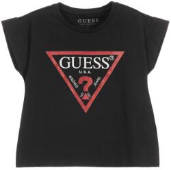 GUESS K T-Shirt Pentru copii Cropped Ss Core J81I15J1311 p9ba black and red block