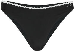 KARL LAGERFELD Bikini Bottom Signature Scallop Cheeky B1W46020 999 black (B1W46020 999 black) Costum de baie dama
