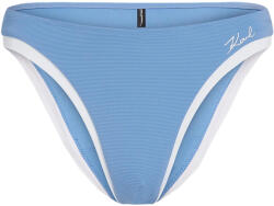 KARL LAGERFELD Bikini Bottom Signature Cheeky B2W46023 349 silver lake blue (B2W46023 349 silver lake blue) Costum de baie dama
