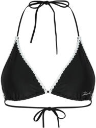KARL LAGERFELD Bikini Top Signature Scallop Triangle B1W46019 999 black (B1W46019 999 black) Costum de baie dama