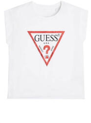GUESS K T-Shirt Pentru copii Cropped Ss Core J81I15J1311 g011 pure white (J81I15J1311 g011 pure white)