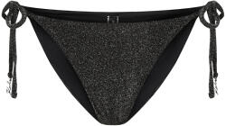 KARL LAGERFELD Bikini Bottom Signature Lurex Cheeky Tanga B2W46002 919 black lurex (B2W46002 919 black lurex) Costum de baie dama
