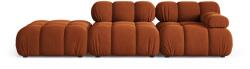 Micadoni Canapea Bellis cu tapiterie din catifea (MIC_SET3L_51_F1_BELLIS5) Canapea