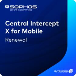 Sophos Central Intercept X for Mobile - Renewal 1 an 1 - 9 User Corporate (CIXMOU12AARCAA)