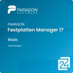 Paragon Festplatten Manager 17 Basic Technician 1 an (PSG-31770-BSU-SE-DL-TECH-TL1Y)