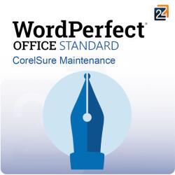 Corel WordPerfect Office Standard CorelSure Maintenance 1 - 4 User Achiziție Nouă (LCWPMLMNT21)