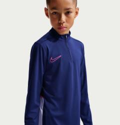 Nike Academy Big Kids Dri-FIT Long-Sleeve 1/4-Zip Soccer Drill Top M | Unisex | Tricouri | Albastru | HJ3721-495