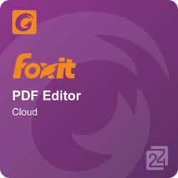Foxit Software PDF Editor Cloud Corporate 1 an Achiziție Nouă (PDFEDTCLDSLB00)