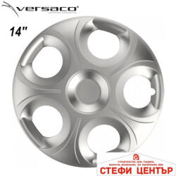 Versaco Тасове за джанти 14'' Versaco Matrix Silver (56238) - steficenter