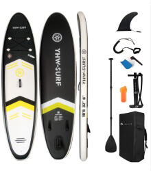 Homeone Gonflabilă Placă SUP cu Lungime 3.2m Neagră SUP-320-BLC-SET (SUP-320-BLC-SET)