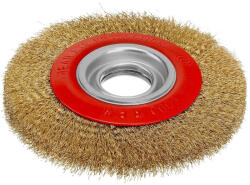 MTX 175X 32 mm sárgaréz kreppelt lapos drótkorong, egyenes, 0, 3 mm szállal (746619)