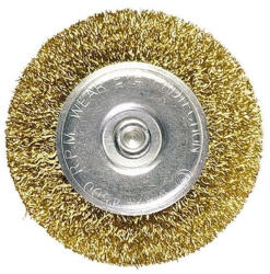 MTX 100x6mm réz drótkorong, kefekorong ütvefúróhoz hullámos (744509)