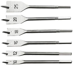 Sparta 6db erdészfúró szett hatszögletű szár 10-25mm (7040557) - gardenhome