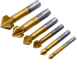 Denzel M3-M10, 6 db HSS, süllyesztő készlet, fém tokban (723137) - gardenhome