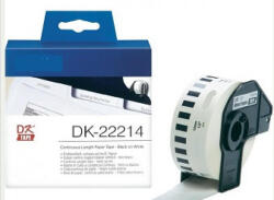 utángyártott BROTHER DK22214 papírszalag 12mm x 30, 48m (DK22214FU) - tonercity