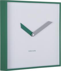 Karlsson Ceas de perete Cool Retro, pătrat, verde (KA6112GR)