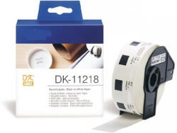 utángyártott BROTHER DK11218 etikett IK (DK11218FU) - tonercity