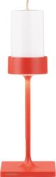 Zafferano Lampă de masă fără fir Perpetua 25, 6 cm roșie (LD1174F3)