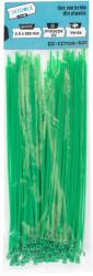 Detoolz Set 100 bride din plastic Detoolz 2.5x200 mm, rezistente UV, verde (DZ-CC7106-G01)