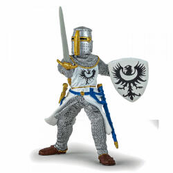 Papo Figurina Cavaler Alb Cu Sabie (Papo39946) - ejuniorul Figurina