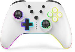 HYPERKIN Armor3 NuRival Nintendo Switch Hall Effect White Gamepad, kontroller