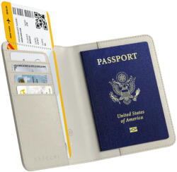 Satechi Vegan-Leather FindAll Luggage Tag - Sand (ST-LFALTW)