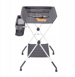  Pelenkázó alátét babáknak 84, 8x74, 5x(103-109)CM kerekekkel Sötétszürke (ZDNBTSHSXXS)