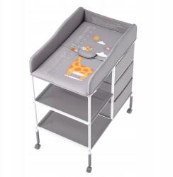  Pelenkázó alátét Bébi 75, 5x51x(100-107, 5)CM Pelenkázó alátét Szürke (NBTJHSJS000045L8)