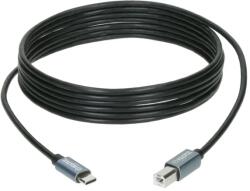 KLOTZ - USB-CB-2.0 USB 2.0 nagysebességű kábel, USB-C/USB-B csatlakozókkal, 2 m - hangszerdepo