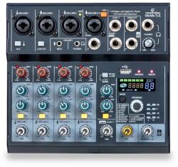 Soundsation - MIOMIX 7LS 7-csatornás keverő Digitális Effekttel, Lejátszóval, OTG és Audio Interfésszel - hangszerdepo