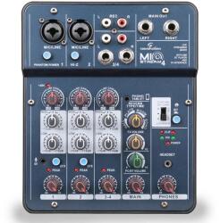 Soundsation - Miostream4 4-csatornás keverő OTG, Bluetooth és Hangkártya funkciókkal - hangszerdepo