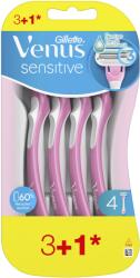 Gillette Venus 3 Дамска самобръсначка Sensitive, 3 + 1 броя - ozone