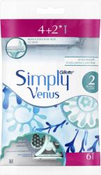 Gillette Venus Дамска самобръсначка Simply, 4 + 2 броя - ozone