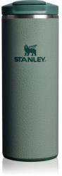 Stanley Transit Fliptop Mug cană termoizolantă mic Hammertone Green 350 ml