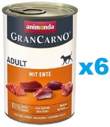 Animonda GranCarno Conserve caini, cu porc si rata 6x400 g