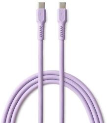 Colorum Кабел Colorum - 14987, USB-C/USB-C, 1.8 m, лавандула (14987)