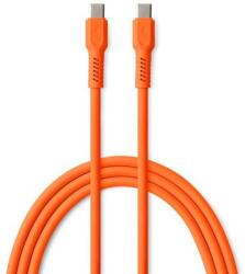 Colorum Кабел Colorum - 14988, USB-C/USB-C, 1.8 m, оранжев (14988)