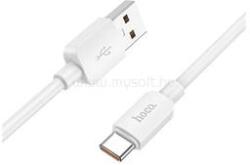 hoco. X96 adatkábel USB - Type-C, 100cm, FEHÉR (HOCO_X96_6A_W) (HOCO_X96_6A_W)