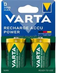 VARTA RECHARGE ACCU POWER elem D, újratölthető, 2db/csomag (VARTA_56720101412) (VARTA_56720101412)