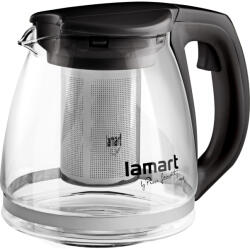 Lamart LT7025 1, 1 L Fekete, Rozsdamentes acél, Átlátszó (8590669209736)