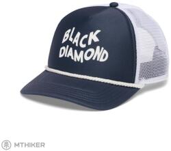 Black Diamond FLAT BILL TRUCKER baseball sapka, Charcoal/White Wavy Black Diamond