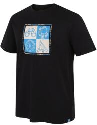 Husky Square M férfi póló M / fekete