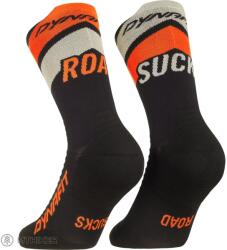 Dynafit ULTRA CREW SK zoknik, black out/ultra orange (EU 39-42)